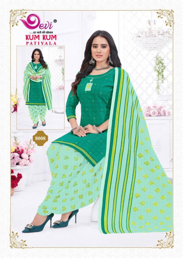 Devi KumKum Vol-8 Cotton Exclusive Designer Readymade Suit